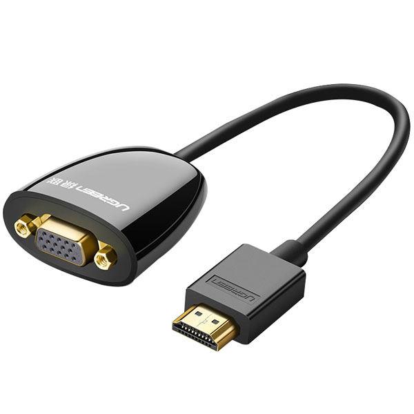 مبدل HDMI به VGA یوگرین مدل MM105-40253 UGREEN MM105-40253 HDMI To VGA Converter